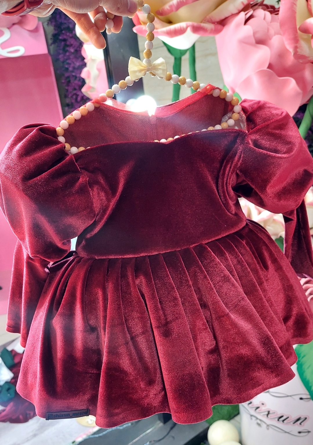 ست مادر دختر مخمل مدل جانا برند شیکسون