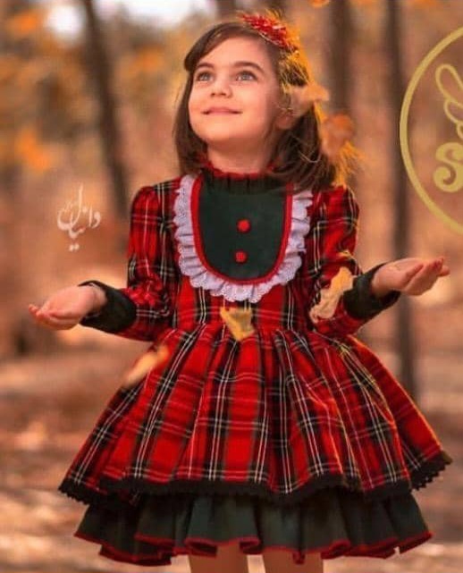 پیراهن پرنسسی کشمیر مدل نورا برند شیکسون