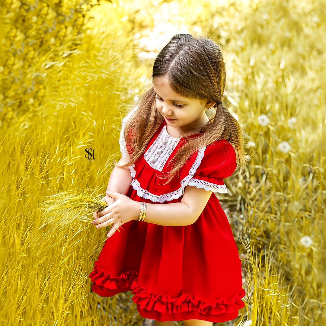 پیراهن پرنسسی دخترانه مدل آرمیتا برند شیکسون