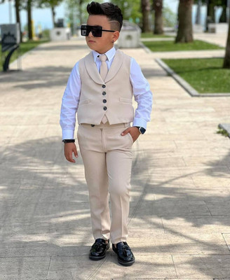 ست جلیقه شلوار ۴ تکه پالادیوم برند شیکسون