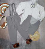 ست جلیقه شلوار ساسبندی برند شیکسون