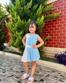 ست شومیز دامن دخترانه ۲ تکه مدل مهریار برند شیکسون - ست دخترانه شیکسون