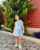 ست شومیز دامن دخترانه ۲ تکه مدل مهریار برند شیکسون - ست دخترانه شیکسون