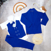 ست کتشلوار ۵ تکه پسرانه مدل آراز