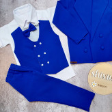 ست کتشلوار ۵ تکه پسرانه مدل آراز