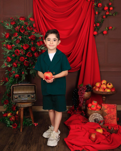 ست دو تکه کتشلوارک پسرانه مدل دایار برند شیکسون