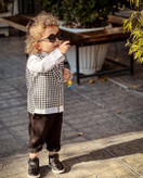 ست ۳ تکه جلیقه شلوار و شومیز دخترانه مدل ساناز برند شیکسون مجلسی👗✨