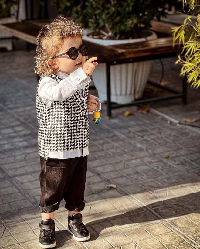 ست ۳ تکه جلیقه شلوار و شومیز دخترانه مدل ساناز برند شیکسون مجلسی👗✨