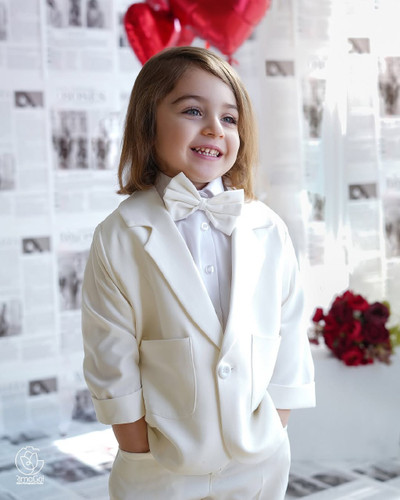 ست ۴ تکه کتشلوار پسرونه مدل مانیار برند شیکسون