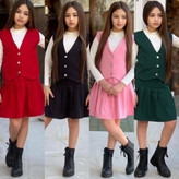 ست ۳ تکه ژیله دامن و شومیز دخترانه مدل ژیوان برند شیکسون مجلسی شیک👗✨