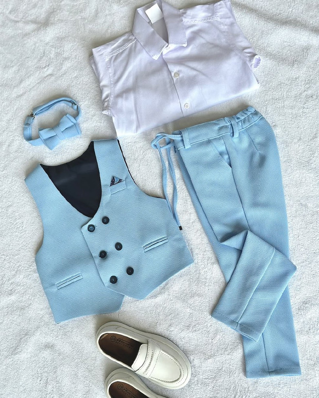 ست جلیقه شلوار ۶ دکمه مدل شاهان برند شیکسون رنگبندی کامل مجلسی کرپ پالادیوم ✅