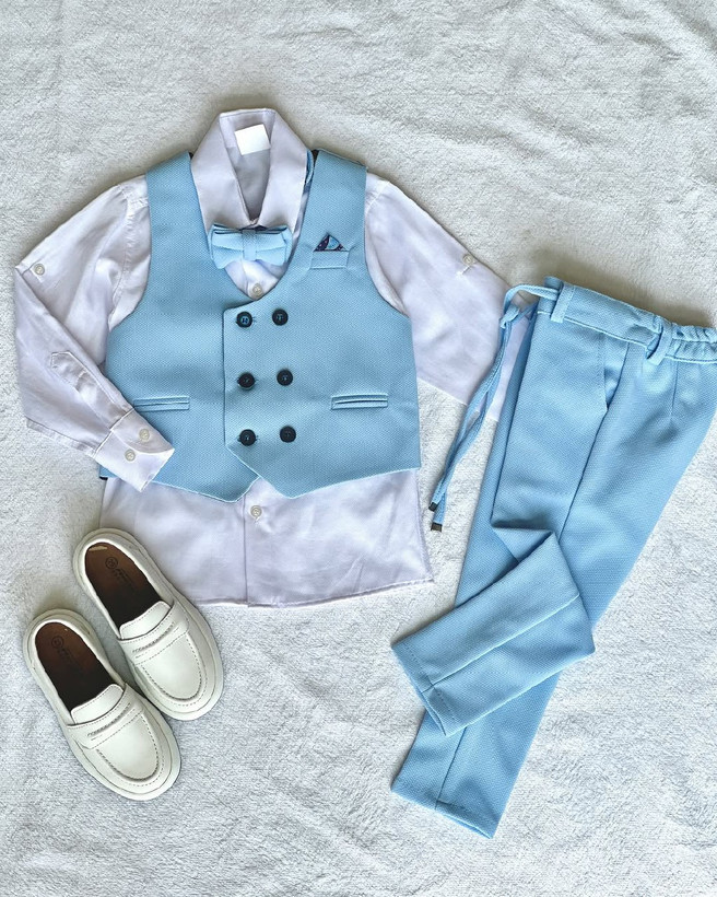 ست جلیقه شلوار ۶ دکمه مدل شاهان برند شیکسون مجلسی