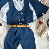 ست جلیقه شلوار بادی پسرانه 7 تکه مدل ارشیاس برند شیکسون - ست پسرانه شیکسون