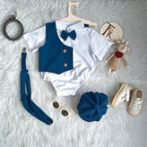 ست جلیقه شلوار بادی پسرانه 7 تکه مدل ارشیاس برند شیکسون - ست پسرانه شیکسون