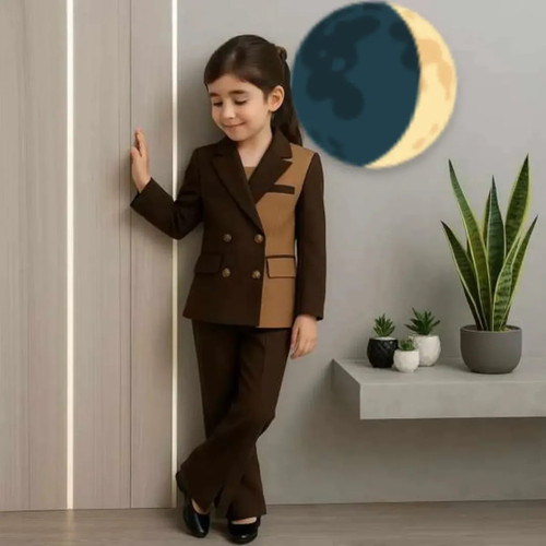 ست کتشلوار ۲ تکه دخترانه مدل دلبند برند شیکسون