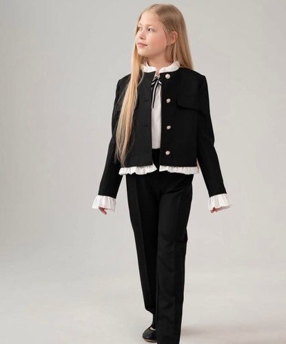 ست ۲ تیکه کت و شلوار دخترانه مدل نارین برند شیکسون