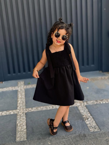 پیراهن سارافونی دخترانه مدل ابرا برند شیکسون