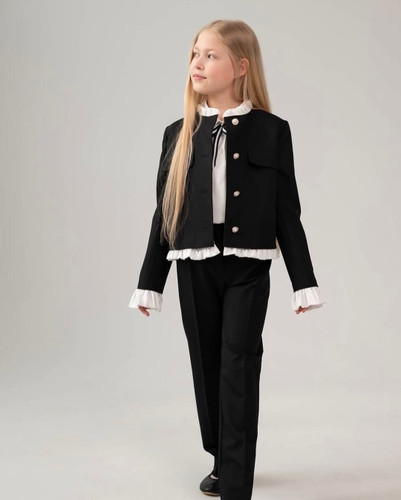 ست کتشلوار ۲ تکه دخترانه مدل آذین برند شیکسون